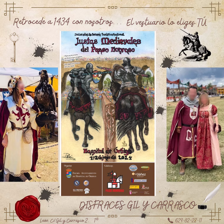 Disfraces para ferias medievales